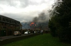 Traffic diversions in place after major Terenure house fire
