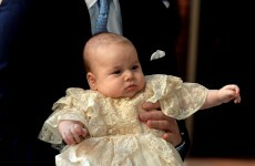 'Royal baby' Prince George is christened