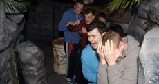 26 wonderful photos of terrified Irish lads in a haunted house
