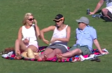 Cricketer's girlfriend caught telling a raunchy story on camera