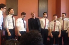 Ted from Scrubs performs Hey Ya and Help at Trinity College Dublin