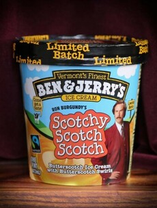 Ben and Jerry's announce Ron Burgundy inspired ice cream