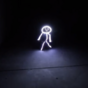 Best dad ever makes LED lightsuit for toddler daughter
