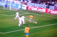 Video: Juventus player kicks ground, claims for penalty