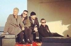 Here are U2 filming their new video in Bray