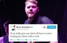 Tweet Sweeper: Brian McFadden irons his shirts with a wok