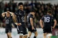 James So'oialo released by Connacht on compassionate grounds