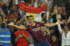 Alexis Sanchez scored a goal good enough to win any game in tonight's Clasico