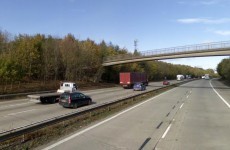 Pile-up involving eight vehicles closes motorway