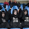 Group of hooded men show up at the Chelsea, Juve and Bayern Munich games