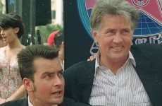 Martin Sheen "prays" for his troubled son Charlie