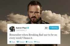 Aaron Paul is really missing Breaking Bad