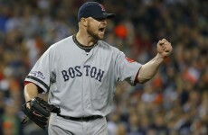 Red Sox close in on World Series with game five win