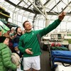 Selfies and screaming fans - Ireland's open training session at Lansdowne Road