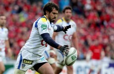 Here's why Clermont stick with out-half Brock James