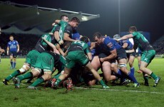 Winger O'Halloran on getting 'thrown in at the deep end' against Leinster's pack