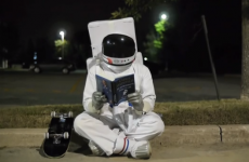 Commander Hadfield's son made a lovely ad for his dad's book