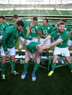 Does this picture confirm Paul O'Connell as Ireland captain?