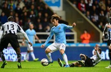 Manchester City march on thanks to Capitol One win in Newcastle