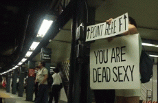 Sign experiment makes subway conductors (and viewers of this video) smile