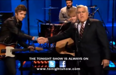 WATCH: Kodaline's Jay Leno performance
