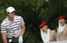 Rory McIlroy bolts out to the lead at HSBC Champions