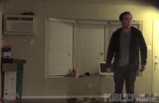 Guy terrifies his friend with fearsome Paranormal Activity prank