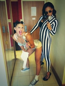 Pat Mustard, Robin Thicke and 'Squints' -- the best sports stars in costume this Halloween