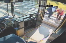 WATCH: Incredible bus driver stops woman from jumping off bridge