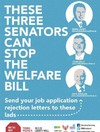 Three Labour senators targeted over dole cut but they'll support measure