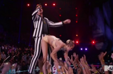 Miley Cyrus and Robin Thicke... with a David Attenborough voiceover