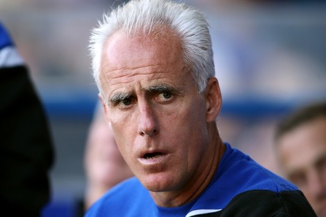 Tractor boy: Mick McCarthy looks to be staying at Portman Road.