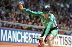 Ireland's Martyn Irvine wins gold at UCI Track Cycling World Cup