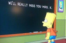 The Simpsons' moving blackboard tribute to actor Marcia Wallace
