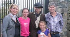 Johnny Depp was hanging around in Westmeath yesterday