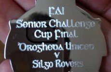 Red faces as 'Silgo Rovers' mistake engraved on FAI Cup medals