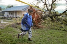 Dad and son killed by tree limb during US tornado