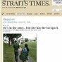 Singapore soldier branded a 'softie' for letting his maid carry his bag