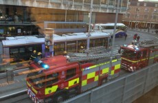 Full Luas services resumed after suspected fire caused delays