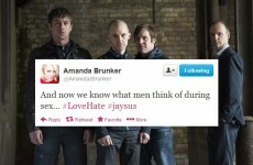 Tweet Sweeper: Amanda Brunker thinks Love/Hate is a documentary