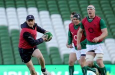 In pics: Captain's Run for Ireland and Samoa as BOD watches on