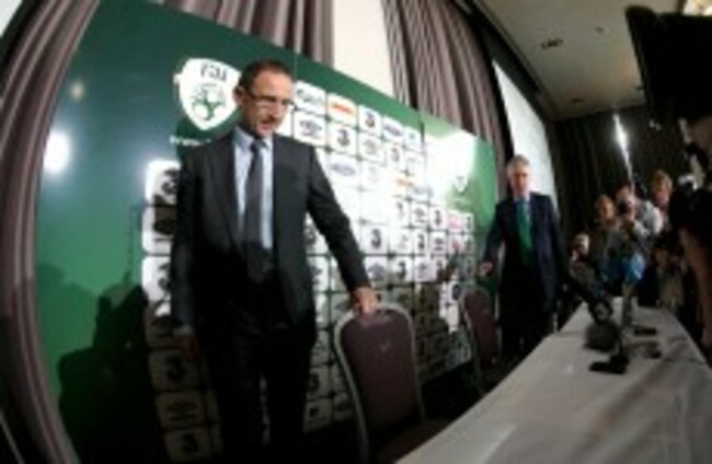 As it happened: Martin O'Neill's first Republic of Ireland press conference
