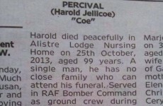 Hundreds attend 99-year-old man's funeral after appeal goes viral