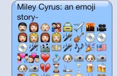 This emoji biography of Miley Cyrus is frighteningly accurate