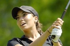 Cheyenne Woods replicates Uncle Tiger's famous juggling commercial