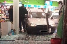 Five injured as van ploughs into Ennis supermarket