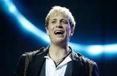 Kian from Westlife is trying to shrink his own stomach... it's The Dredge