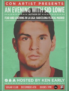 Sid Lowe is coming to Dublin to talk about the rivalry between Real Madrid and Barcelona