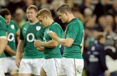 Four tries conceded, none scored but Irish players bemoan fine margins