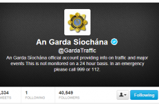 Gardaí to use Twitter for major emergency alerts